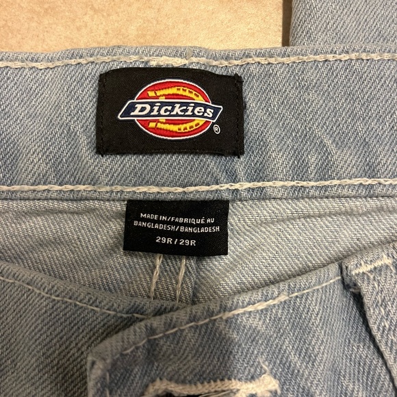 Dickies Light Blue Denim Jeans - Picture 2 of 6
